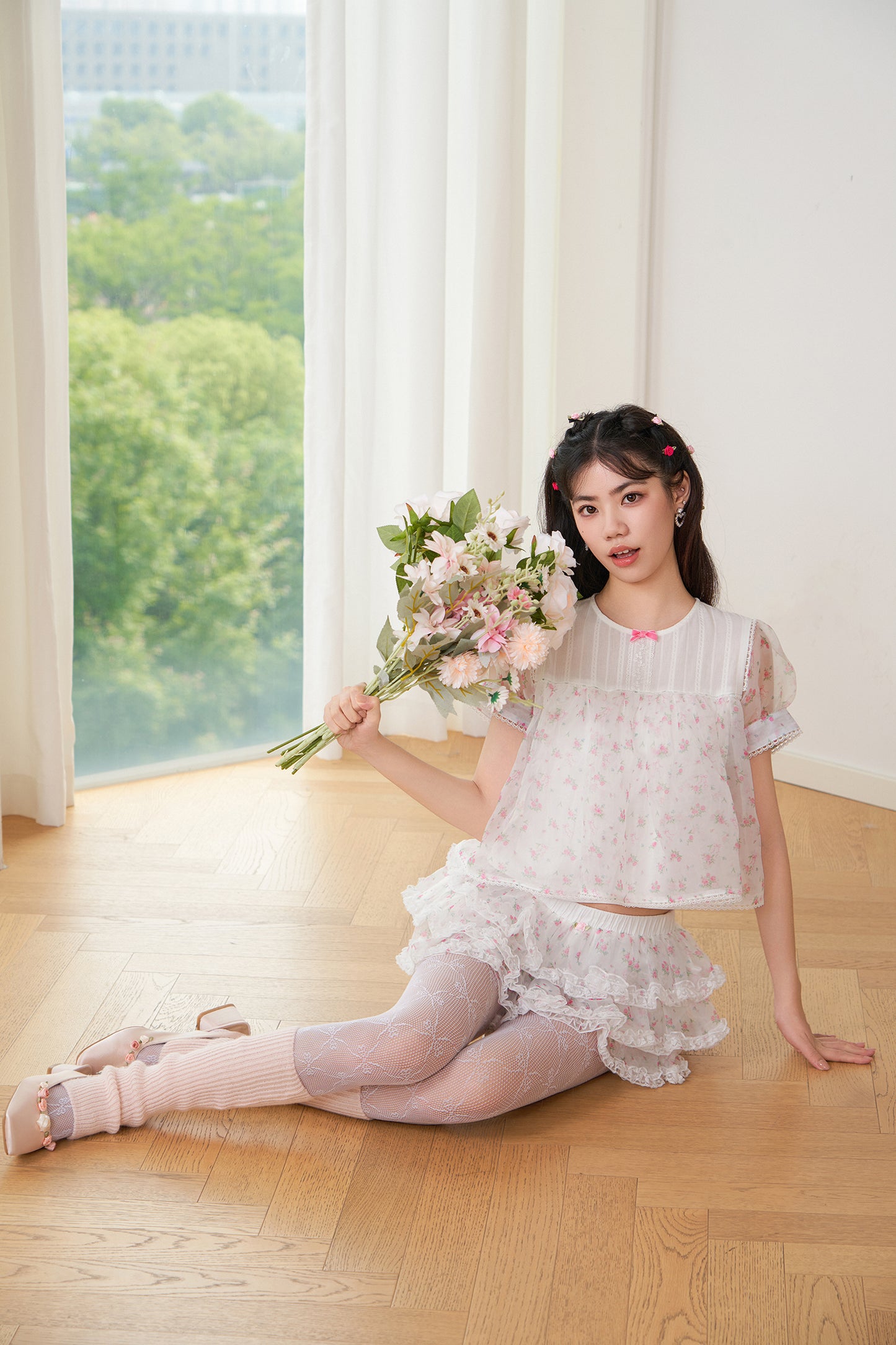 petit floral top