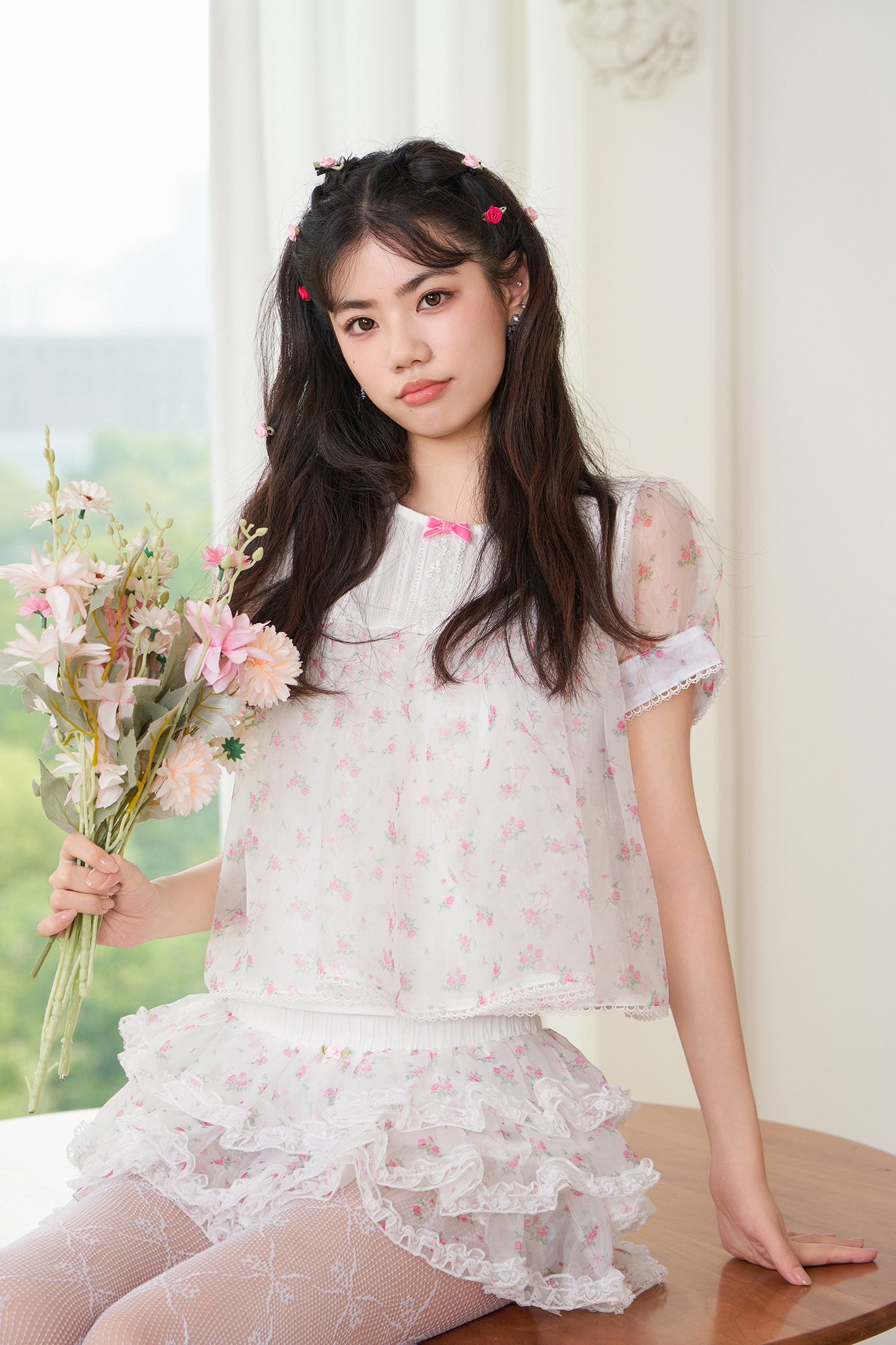 petit floral top