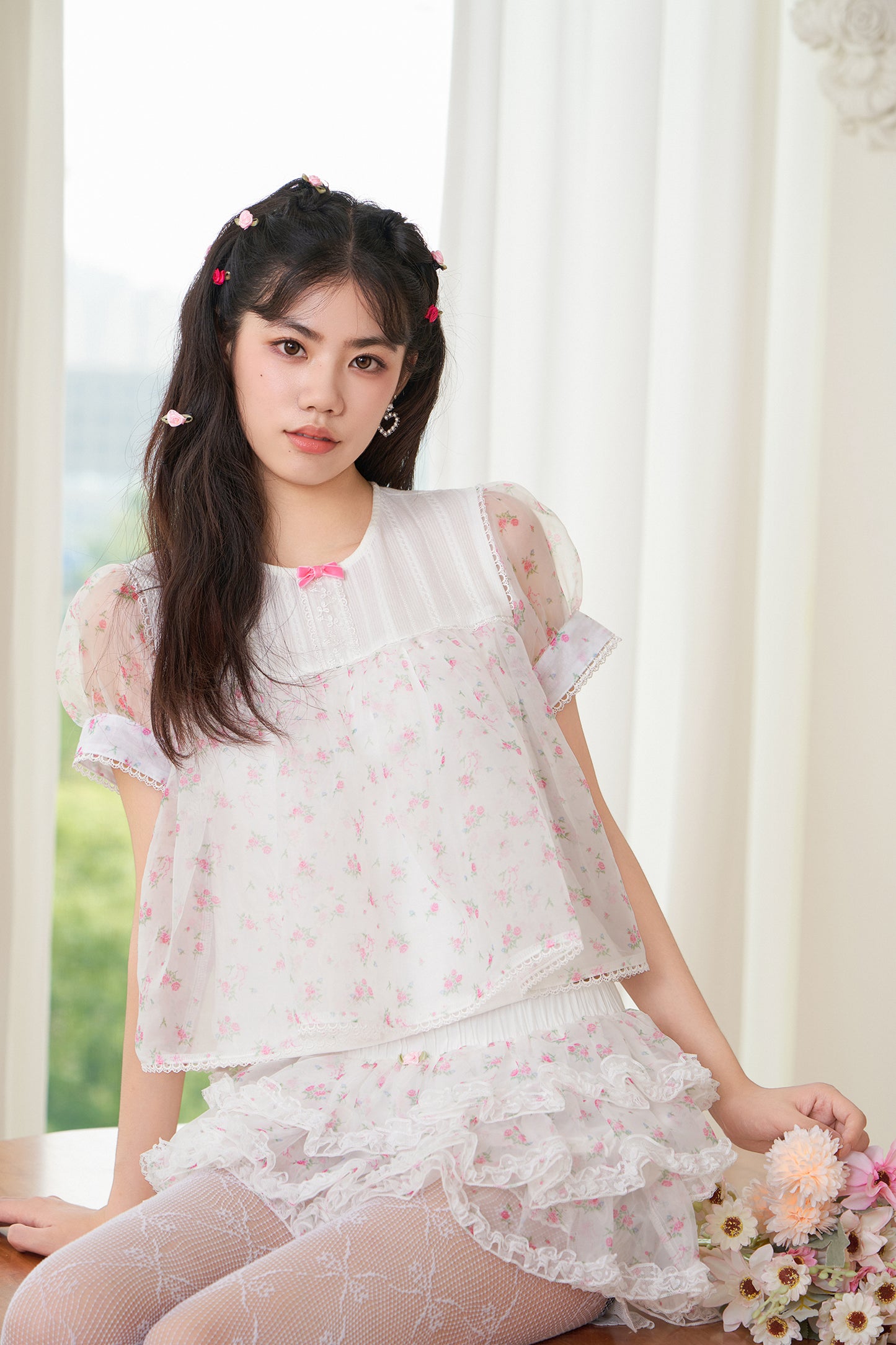 petit floral top