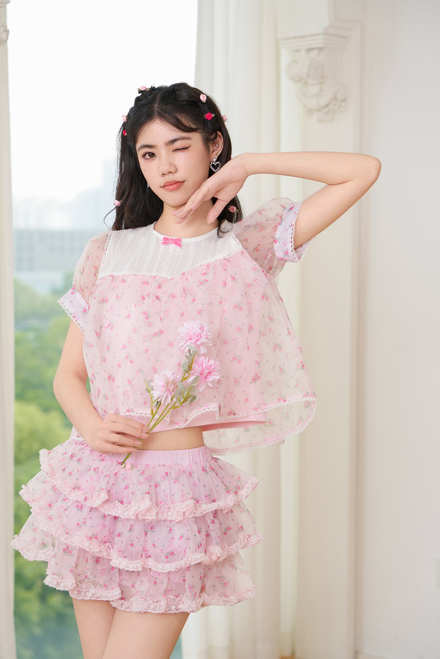 petit floral top