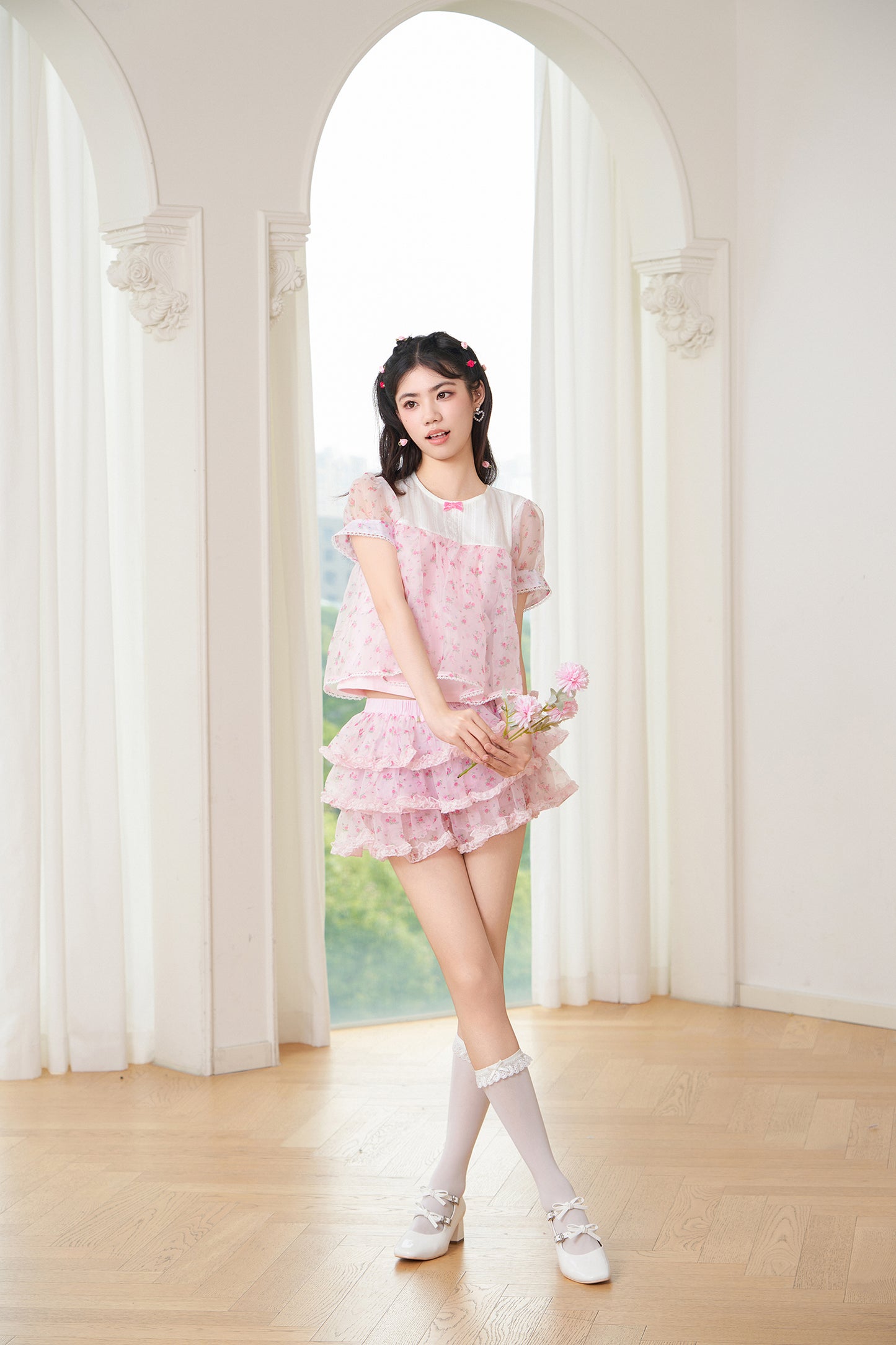 petit floral tutu bloomers