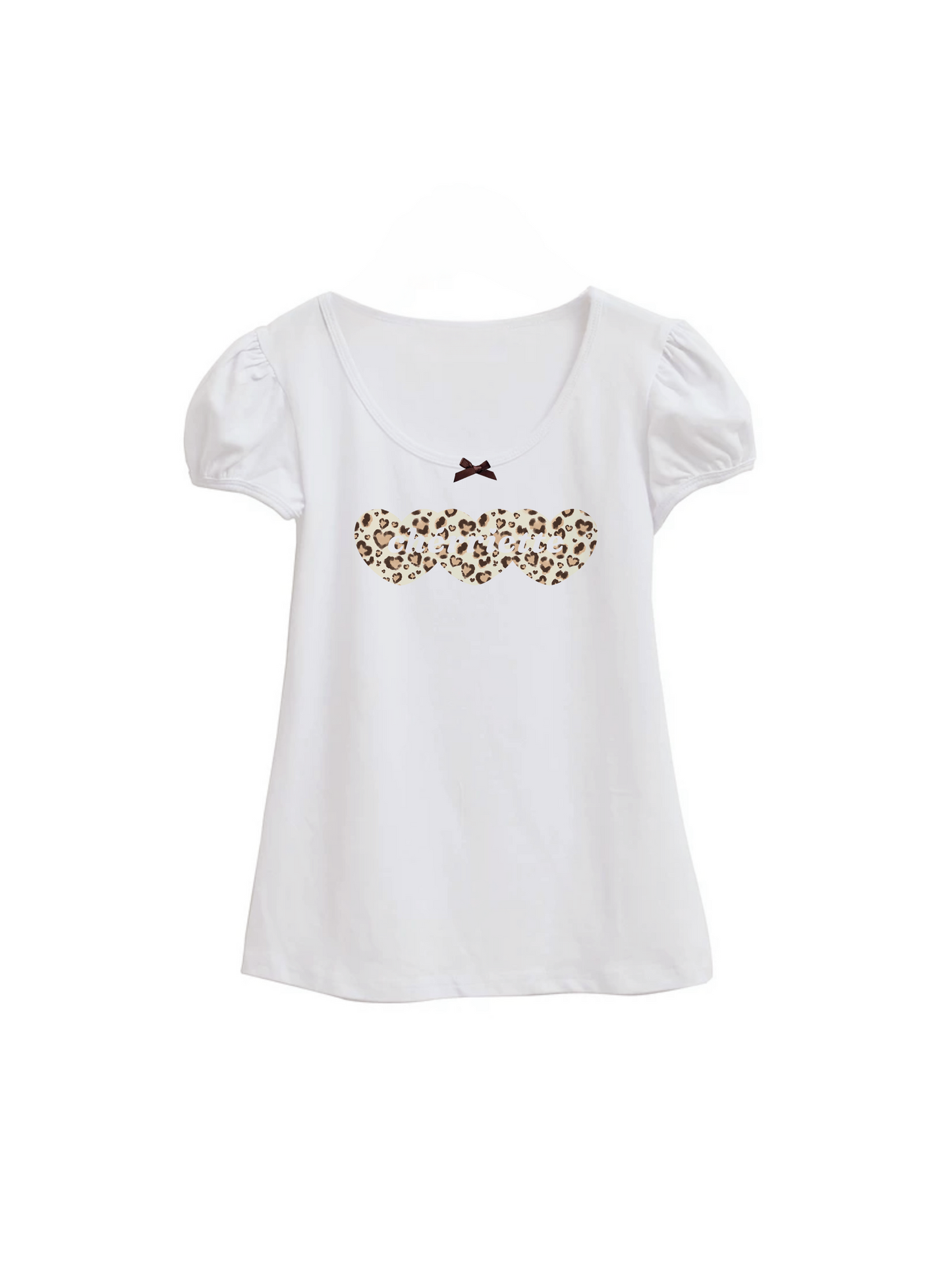 lovely leopard tshirt
