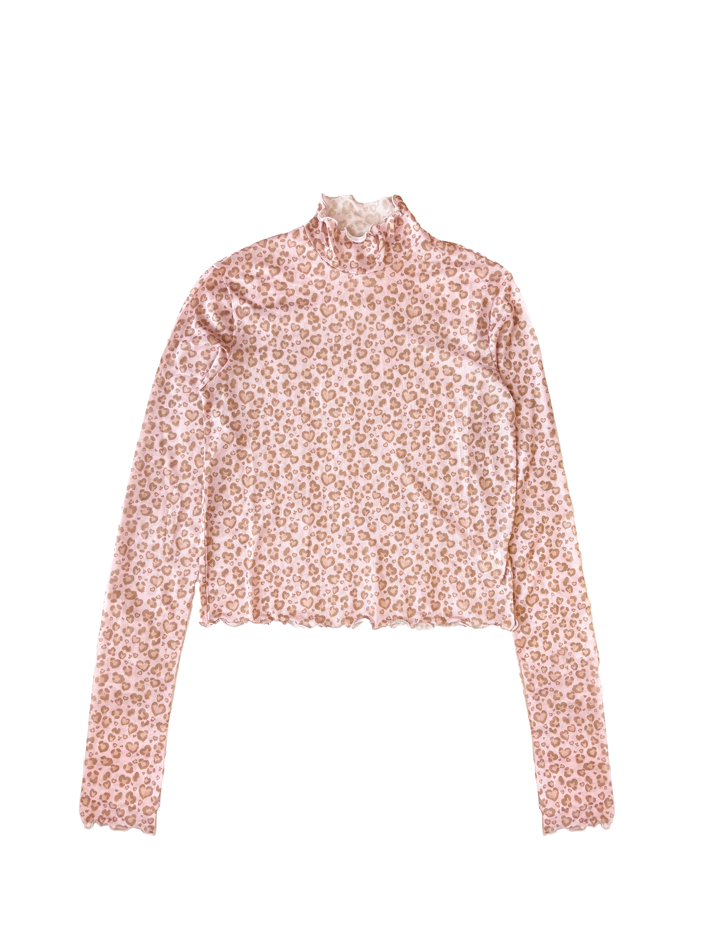 lovely leopard mesh inner