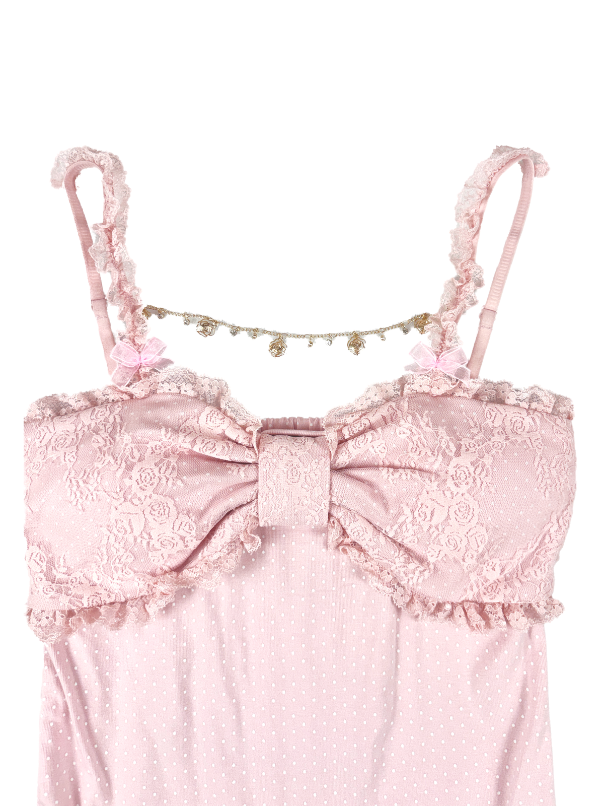 decoration princess necklace camisole