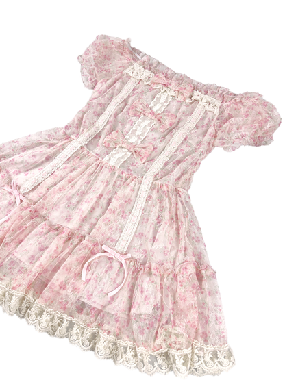 nostalgic lace tunic + arm warmer set