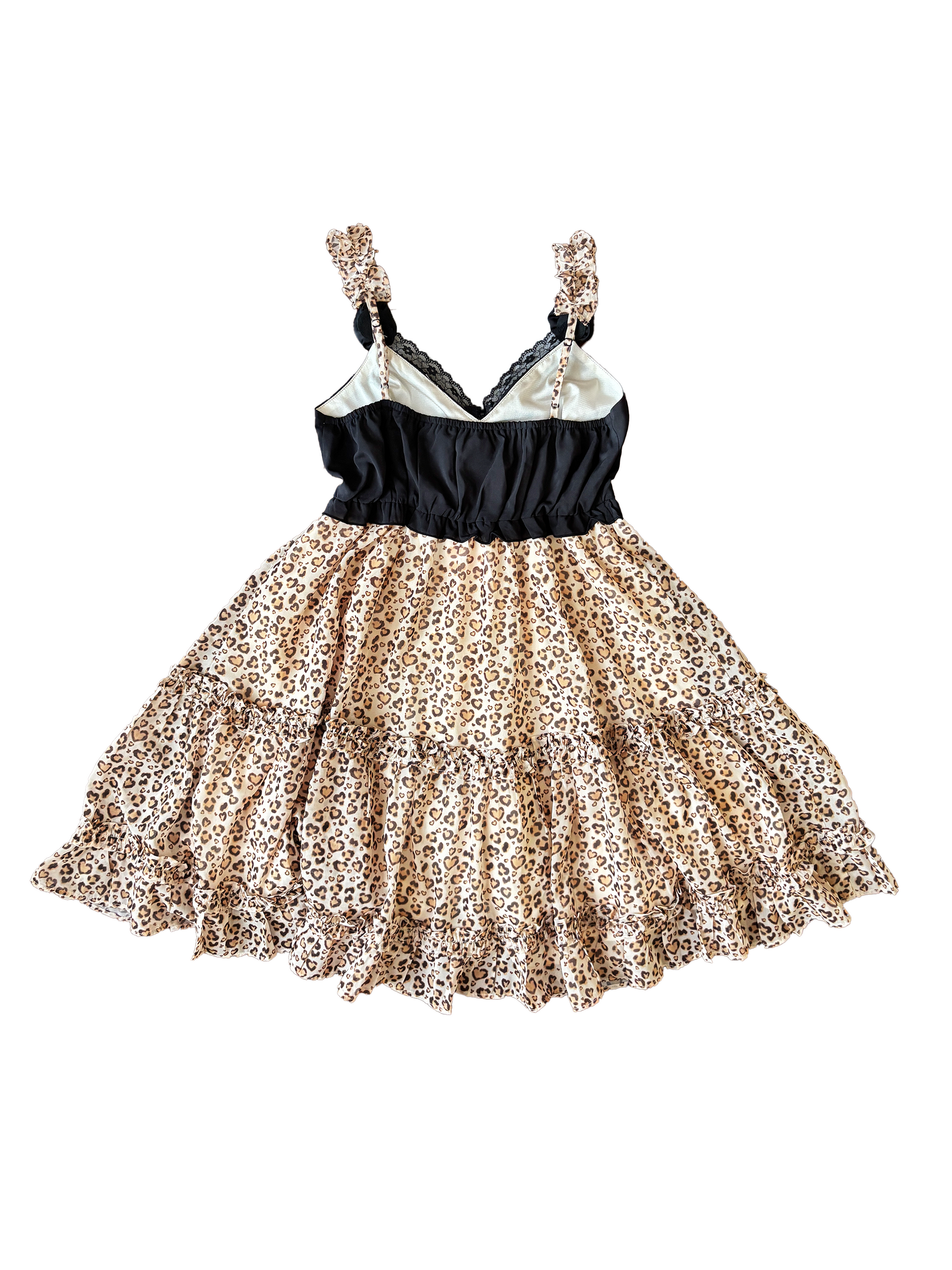 leopard gal cami onepiece + garter – cherriette leopard gal cami onepiece + garter – cherriette