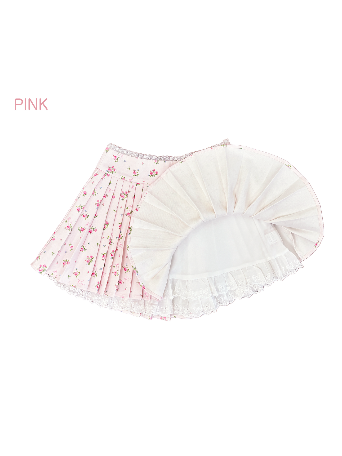 4pc petit floral denim + lace garterbelt set up